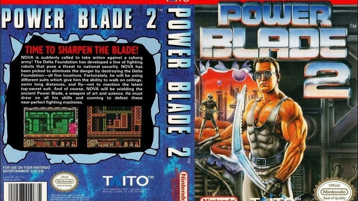 Dendy (Famicom,Nintendo,Nes) 8-bit Power Blade 2 часть Прохождение