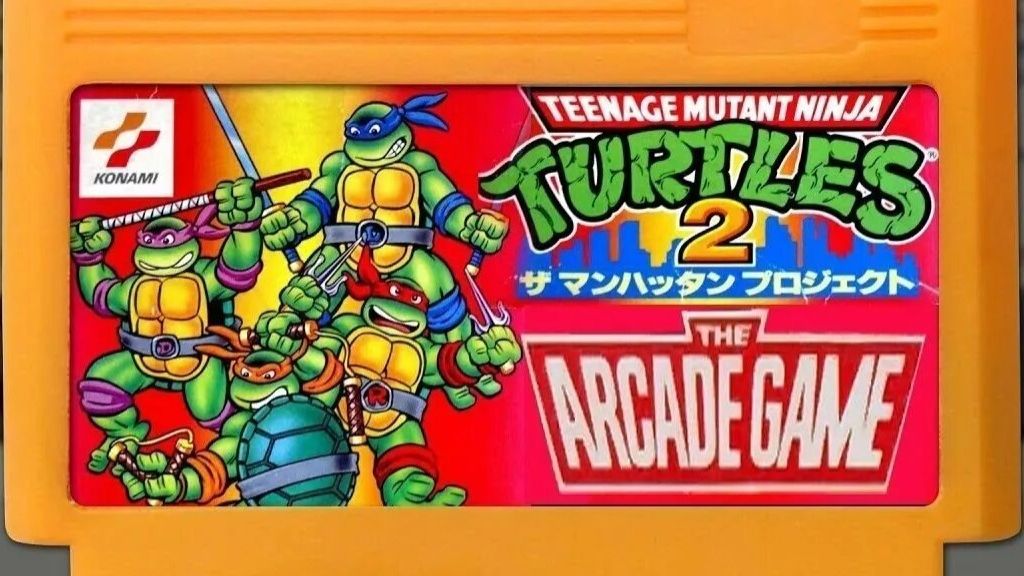 Dendy (Famicom,Nintendo,Nes) 8-bit Teenage Mutant Ninja Turtles 2 The Arcade Game Прохождение