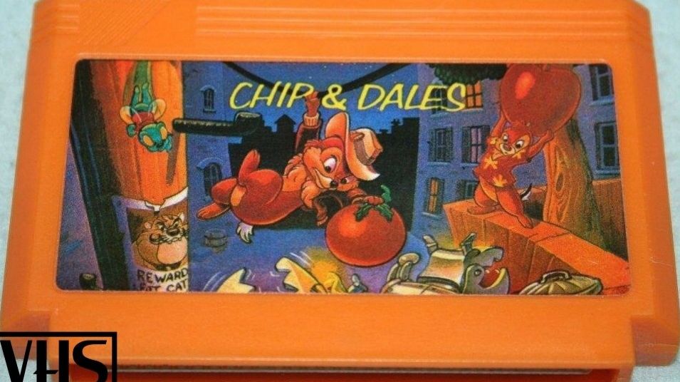 Dendy (Famicom,Nintendo,Nes) 8-bit Chip &amp; Dale 1 Прохождение