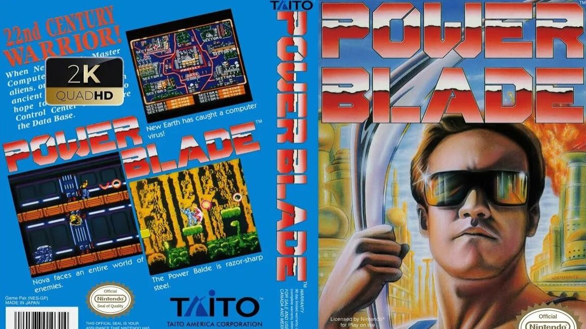 Dendy (Famicom,Nintendo,Nes) 8-bit Power Blade 1 часть Прохождение
