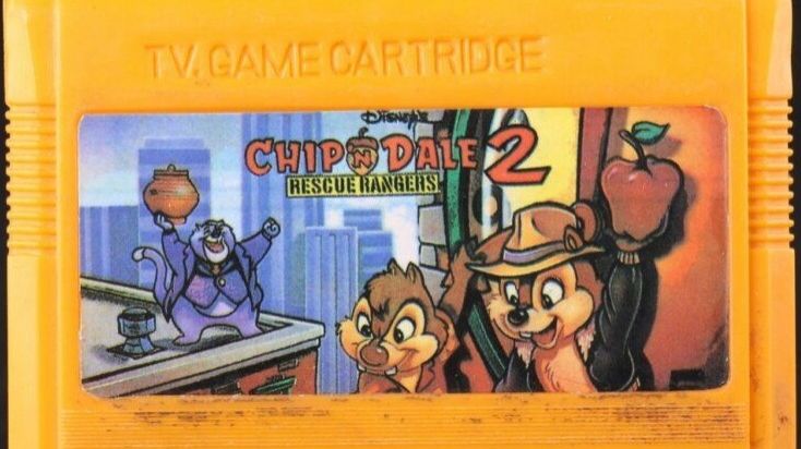 Dendy (Famicom,Nintendo,Nes) 8-bit Chip &amp; Dale 2 Прохождение