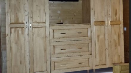 Стенка из двух шкафов и комода