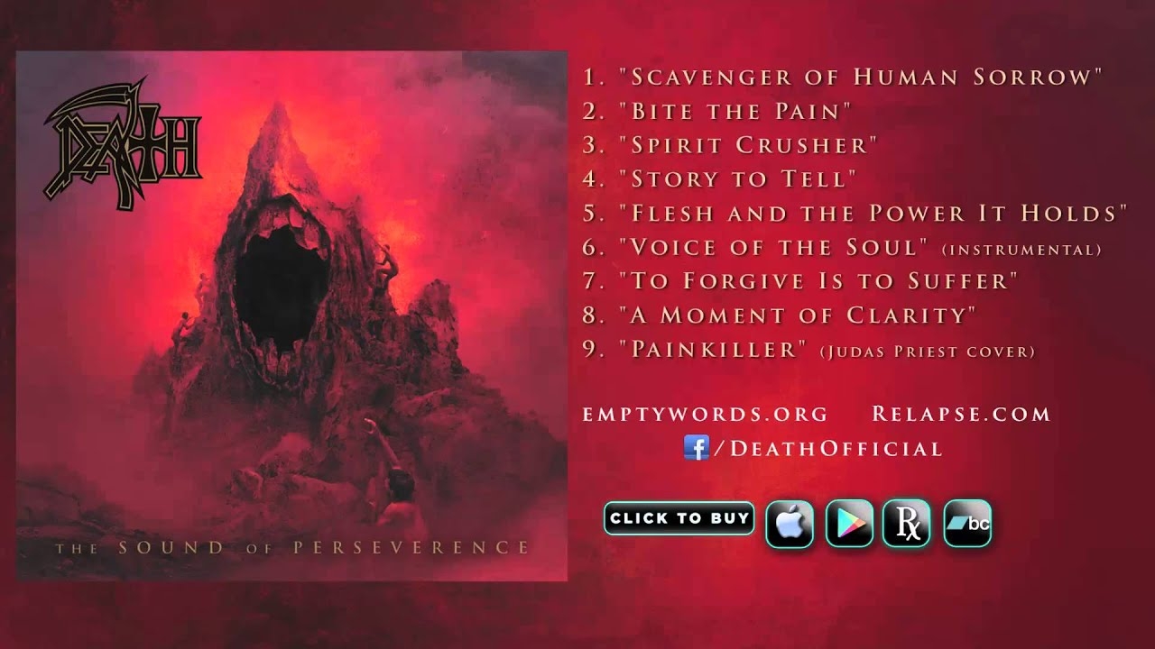 DEATH - The Sound Of Perseverance (Full Album) 1998