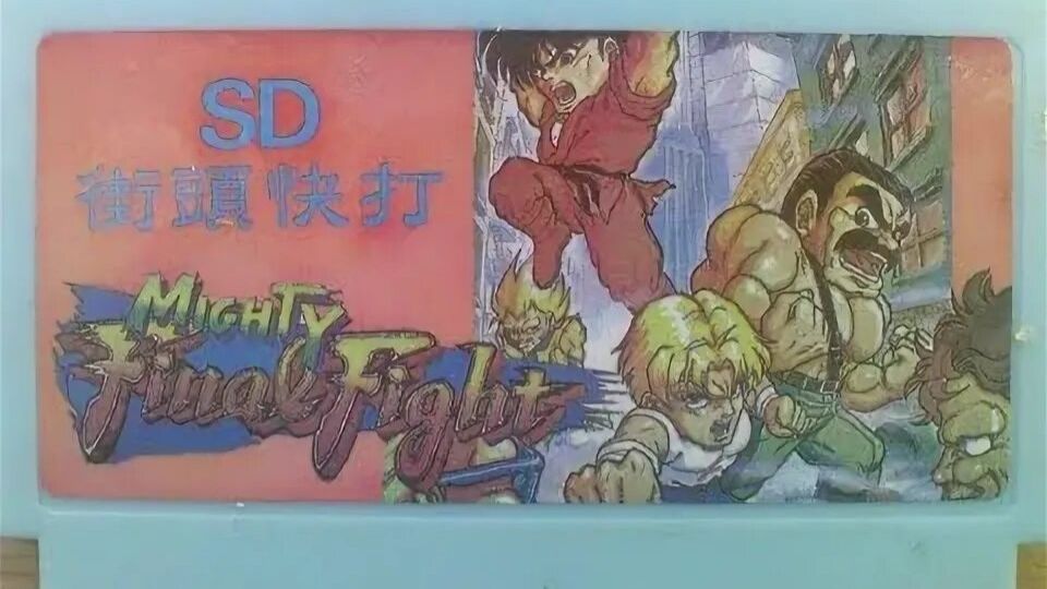 Dendy (Famicom,Nintendo,Nes) 8-bit Mighty Final Fight Прохождение