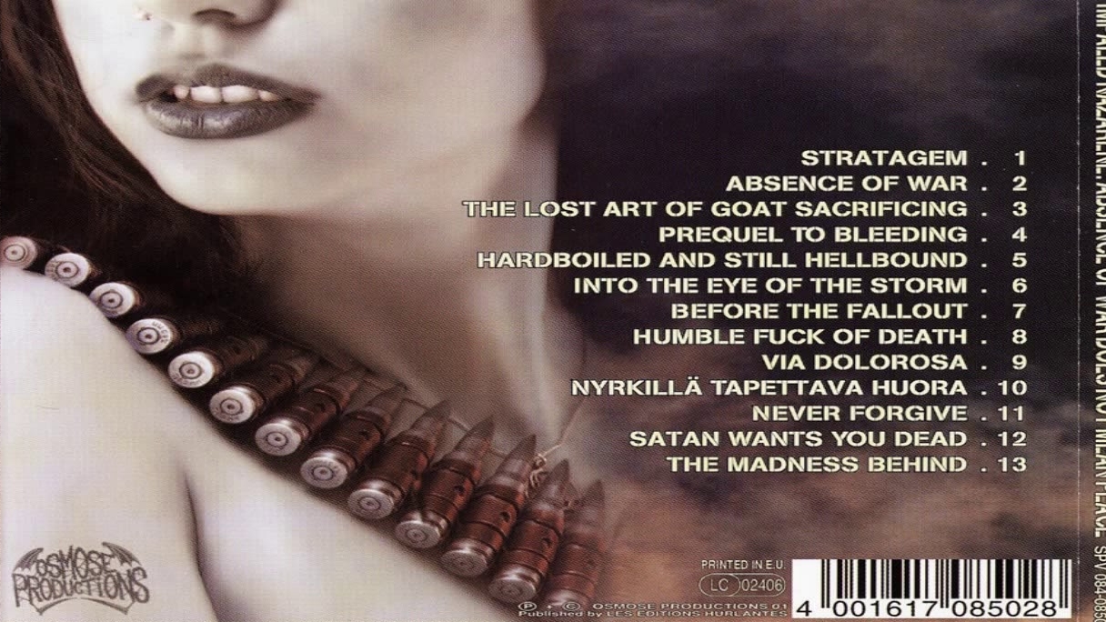 Impaled Nazarene - Absence Of War Does Not Mean Peace ( Full Album) 2001