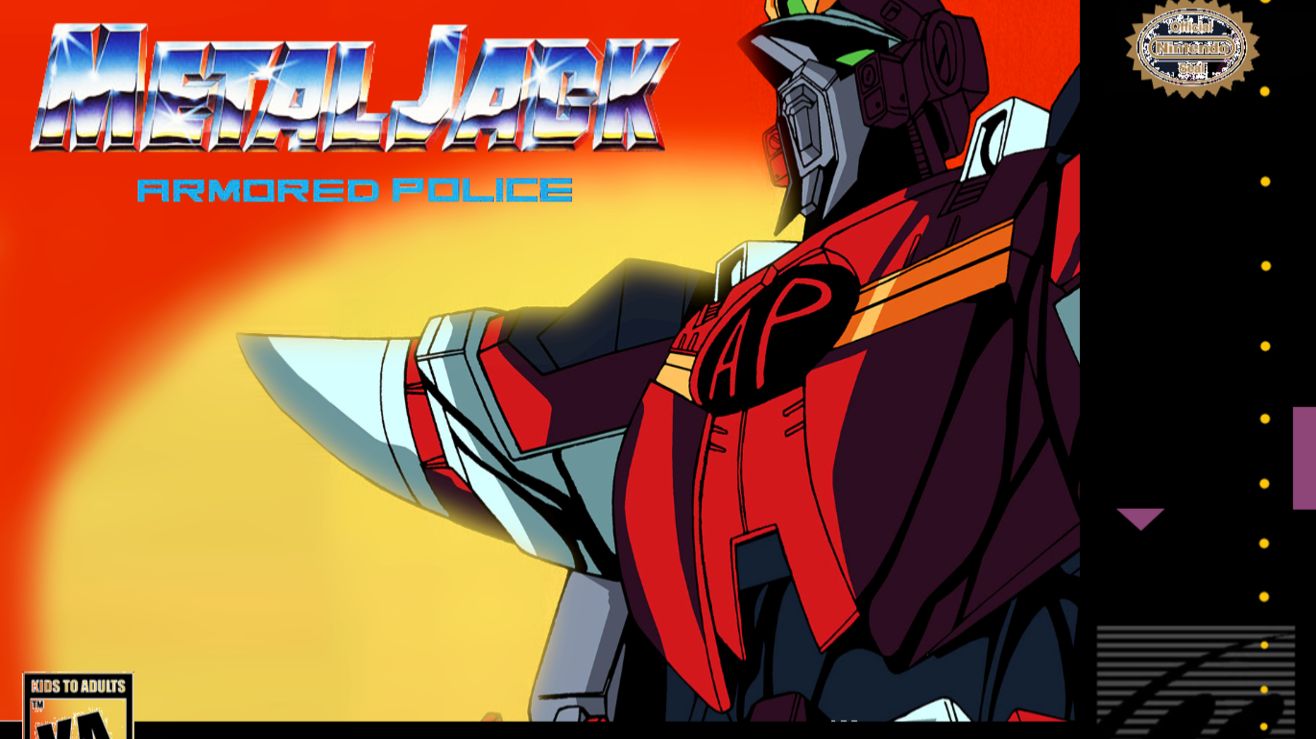 Super Nintendo (Snes) 16-bit Armored Police Metal Jack Прохождение
