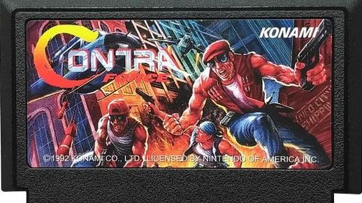 Dendy (Famicom,Nintendo,Nes) 8-bit Contra Force Прохождение