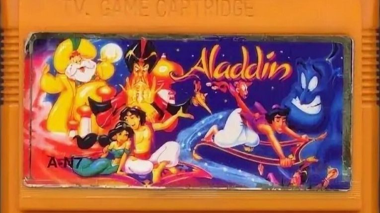 Dendy (Famicom,Nintendo,Nes) 8-bit Aladdin Полное Прохождение