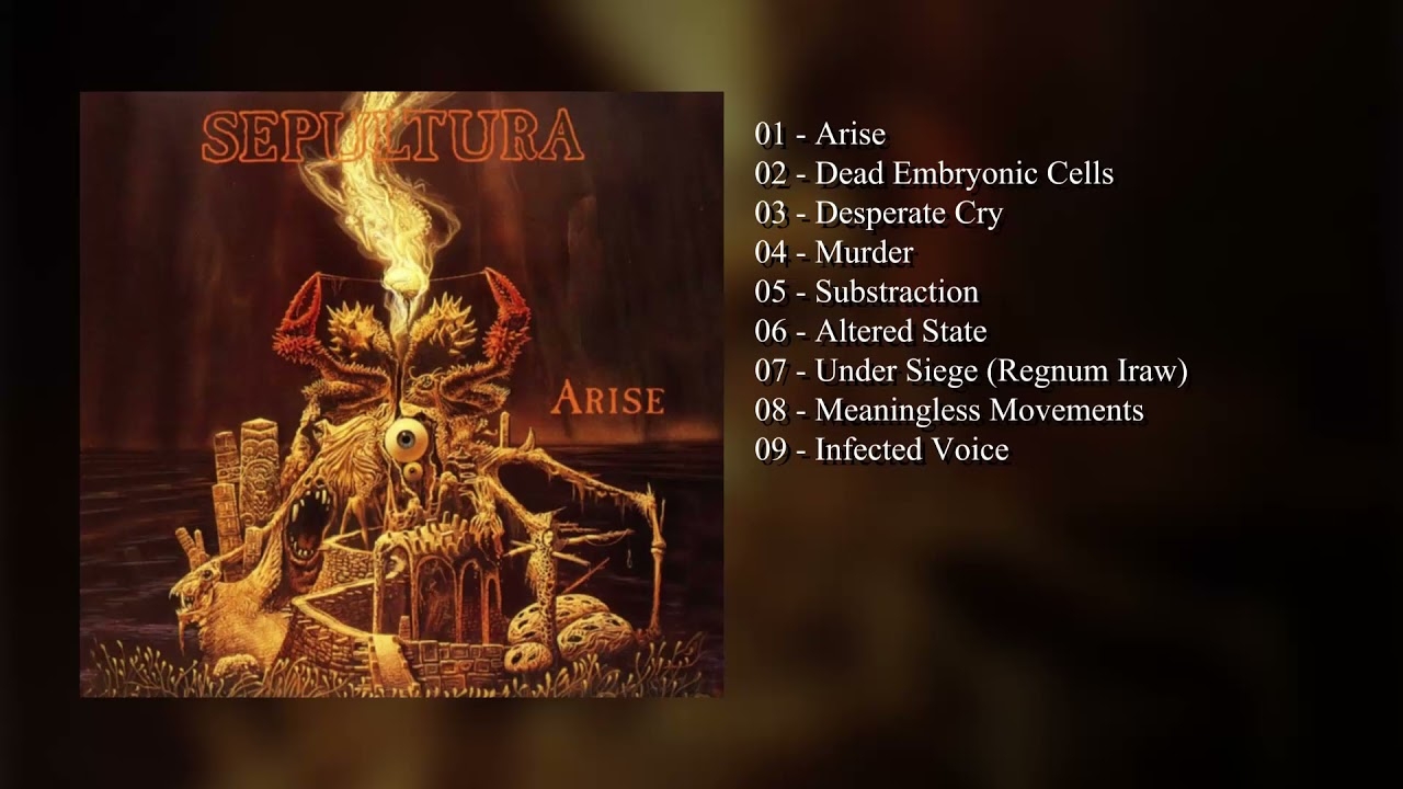 Sepultura - Arise (Full Album) 1991