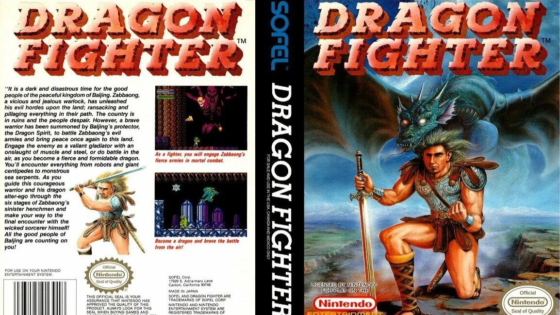 Dendy (Famicom,Nintendo,Nes) 8-bit Dragon Fighter Полное Прохождение
