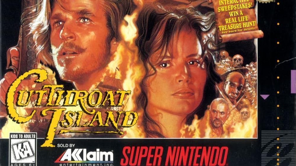 Super Nintendo (Snes) 16-bit CutThroat Island Полное Прохождение