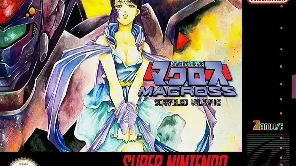 Super Nintendo (Snes) 16-bit Choujikuu Yousai Macross Scrambled Valkyrie Полное Прохождение