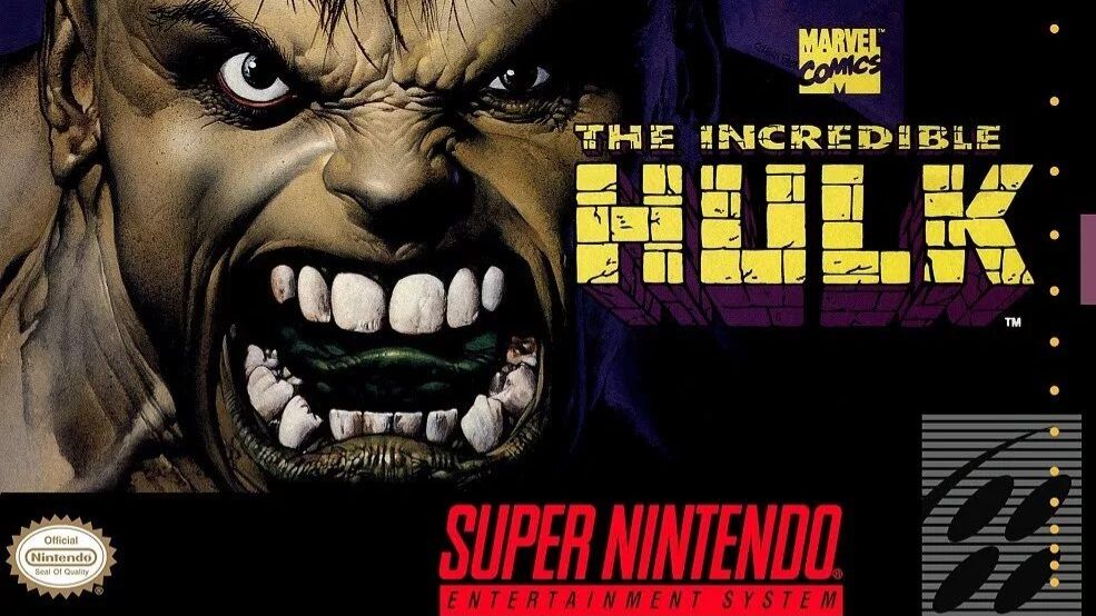 Super Nintendo (Snes) 16-bit Incredible Hulk Полное Прохождение Без потерь