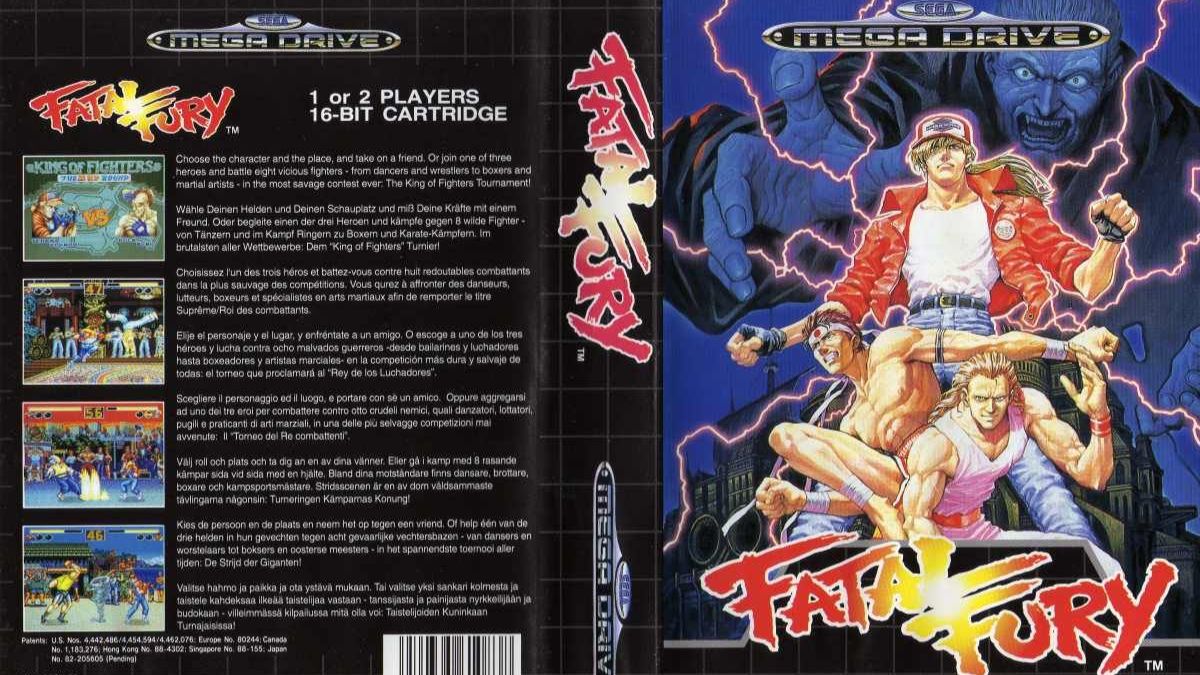 Sega Mega Drive 2 (Smd) 16-bit Fatal Fury 1 part Полное Прохождение