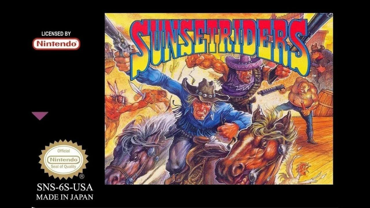 Super Nintendo (Snes) 16-bit Sunset Riders Полное прохождение