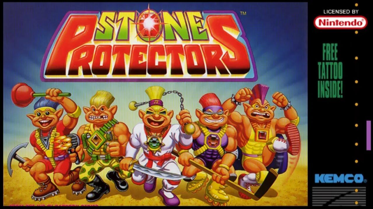 Super Nintendo (Snes) 16-bit Stone Protectors Полное Прохождение