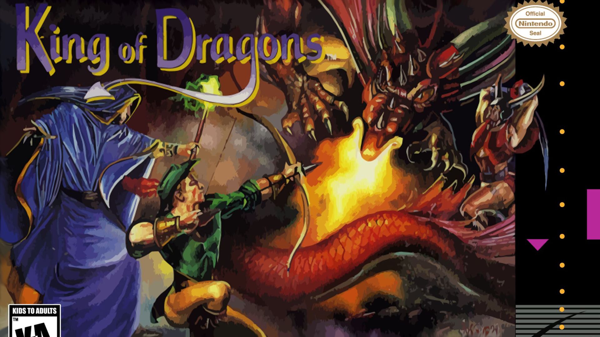 Super Nintendo (Snes) 16-bit The King of Dragons Полное Прохождение
