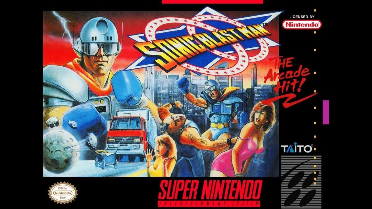 Super Nintendo (Snes) 16-bit Sonic Blast Man 1 part Полное Прохождение