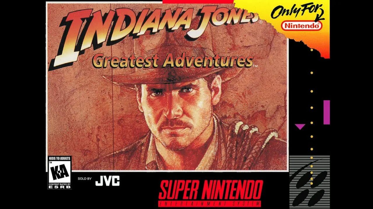 Super Nintendo (Snes) 16-bit Indiana Jones Greatest Adventures Полное Прохождение