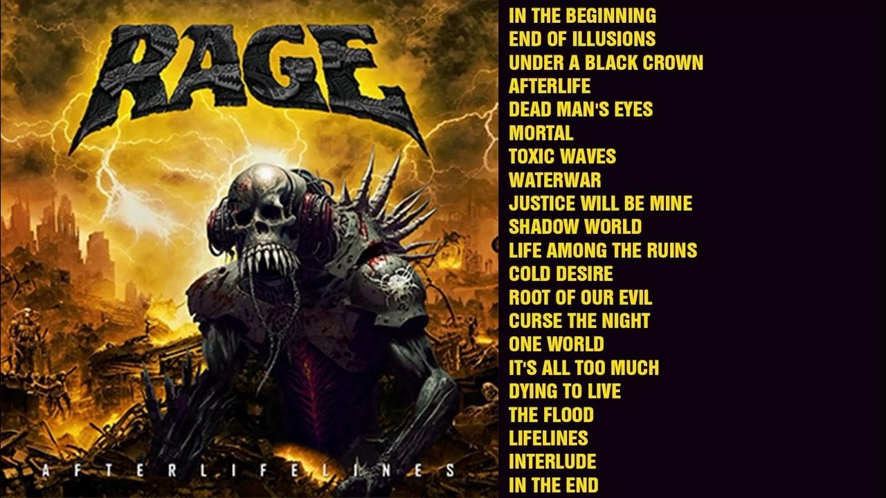RAGE - Afterlifelines (Full Album) 2024