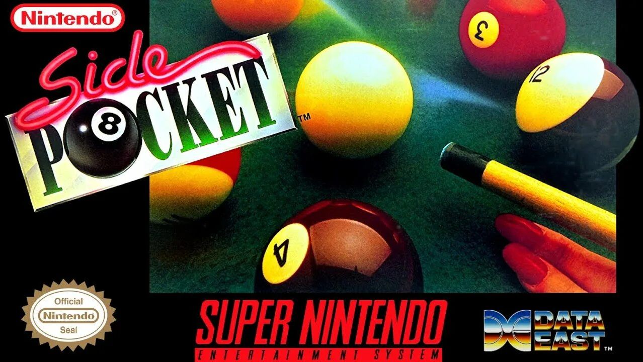 Super Nintendo (Snes) 16-bit Side Pocket Полное Прохождение