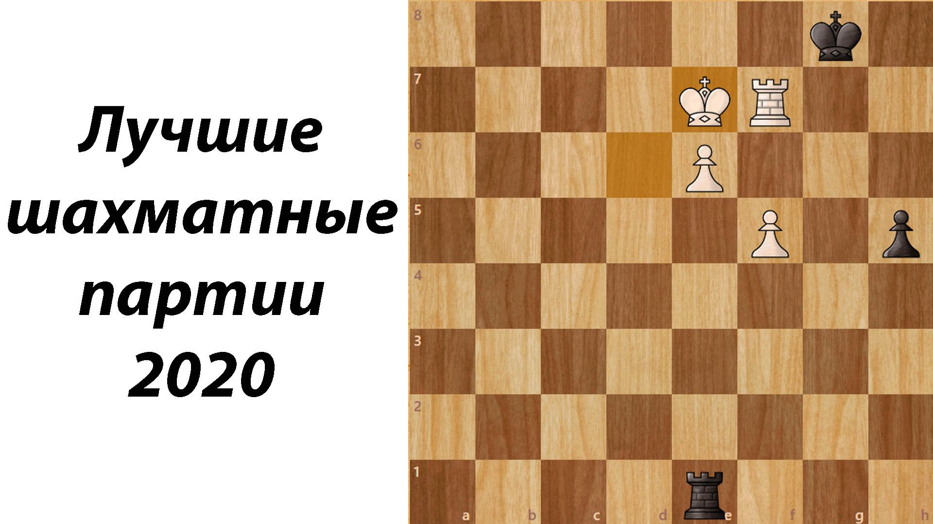 Лучшие шахматные партии 2020.