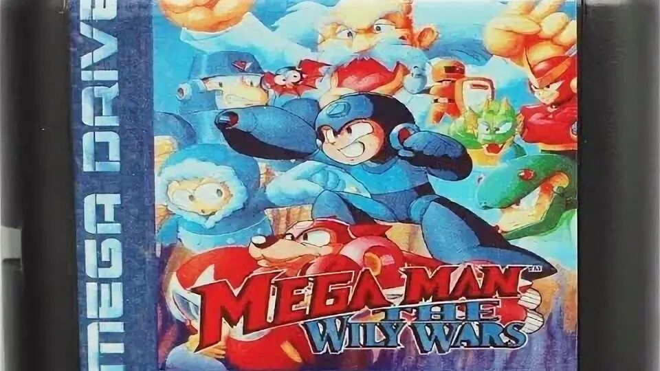 Sega Mega Drive 2 (Smd) 16-bit MegaMan (RockMan) 2 part Полное Прохождение