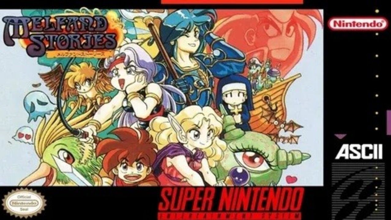 Super Nintendo (Snes) 16-bit Melfand Stories Полное Прохождение