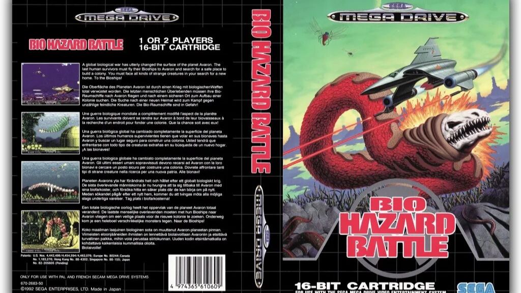 Sega Mega Drive 2 (Smd) 16-bit Bio-Hazard Battle Полное Прохождение