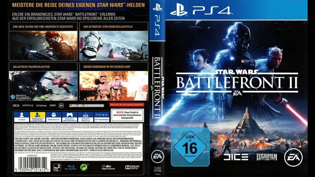 PS4 Star Wars Battlefront ll
