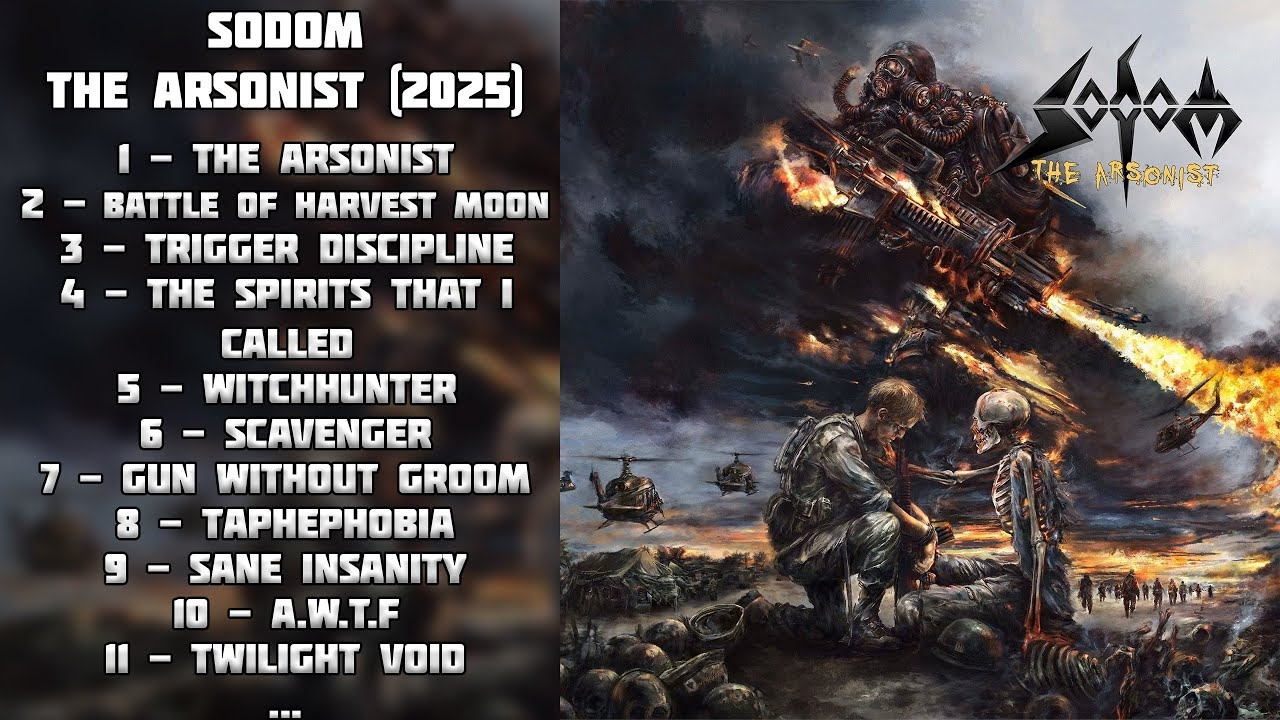 SODOM - ″The Arsonist″ (Full Album) 2025