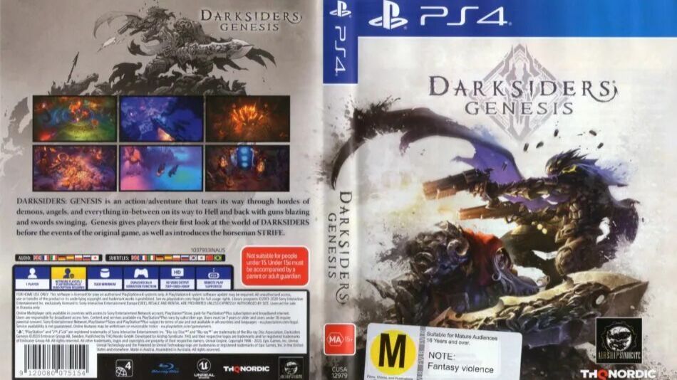 PS4 DarkSiders Genesis Прохождение