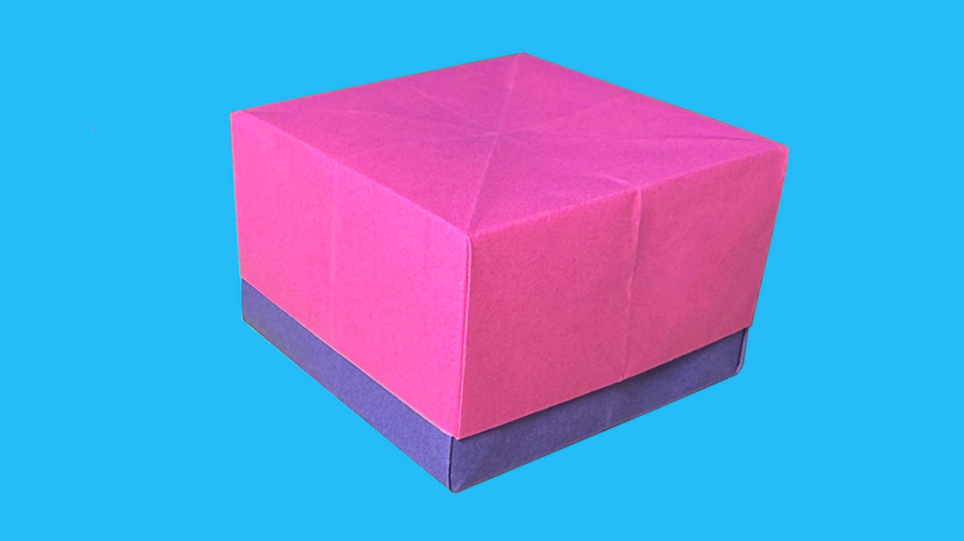 Коробочки из бумаги