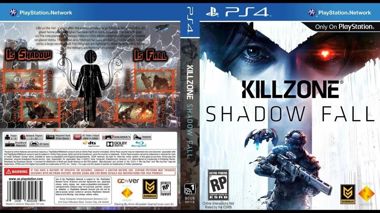 PS4 Kill Zone Прохождение