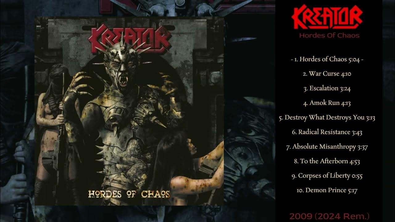 KREATOR - ″Hordes Of Chaos″ (Full Album) 2009