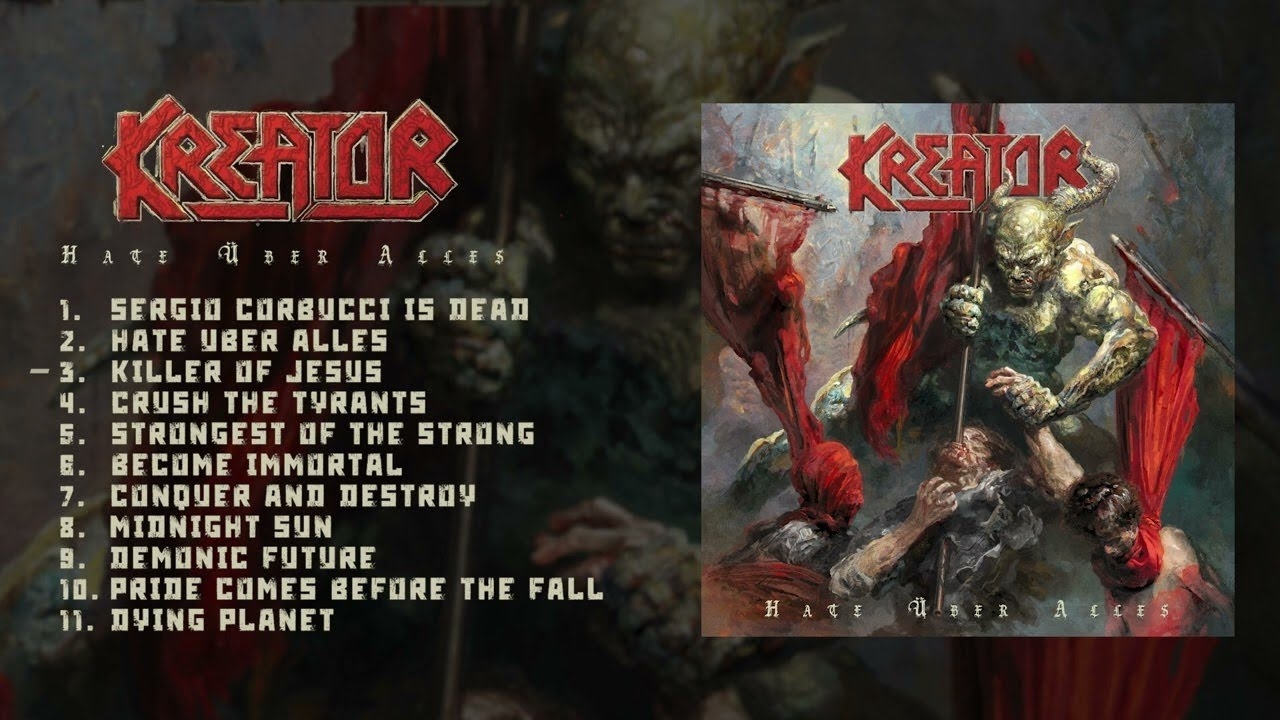 KREATOR - ″Hate über alles″ (Full Album) 2022