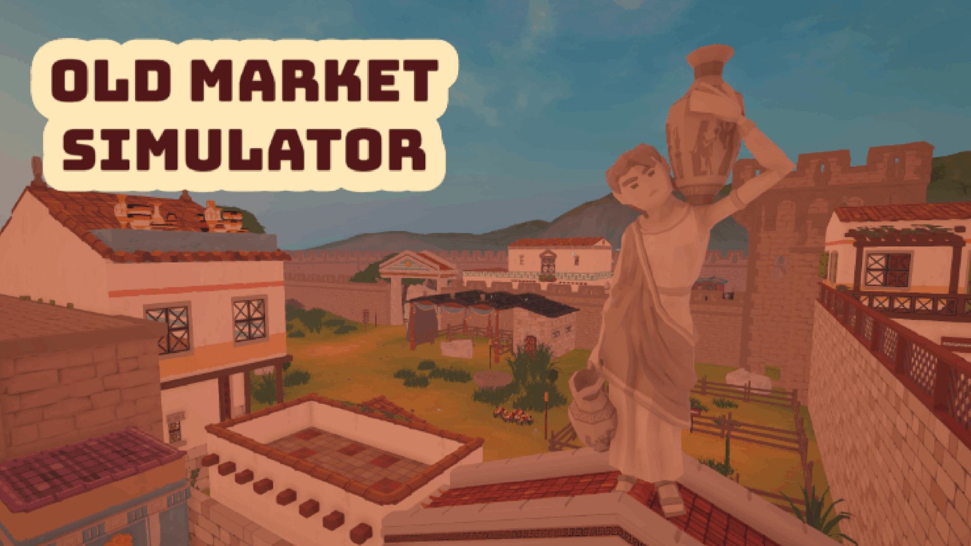 Old Market Simulator | Прохождение карты Римский город (Римская деревня)