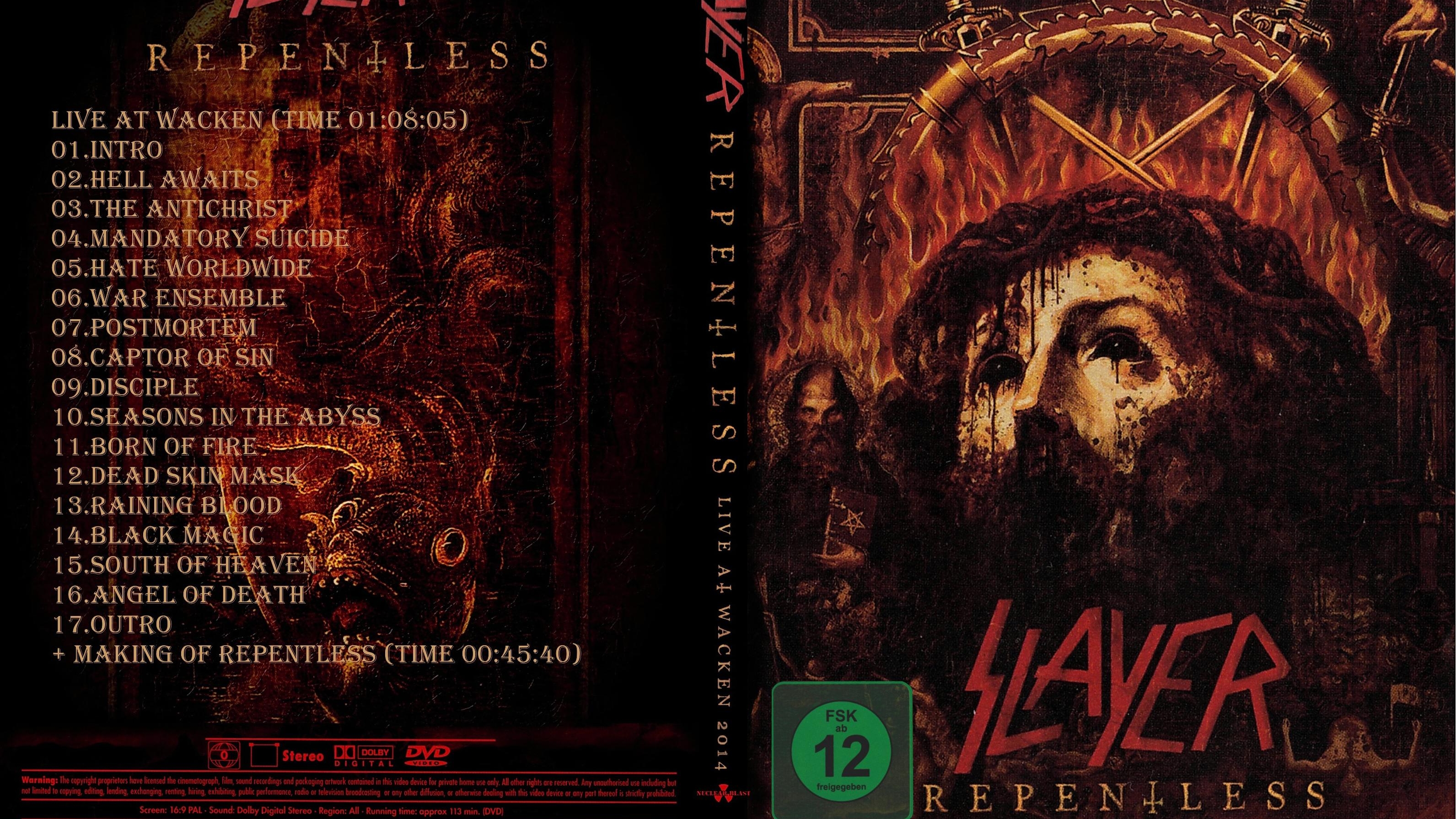 SLAYER - ″Repentless″ (Full Album) 2015