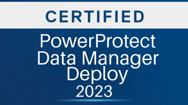 PowerProtect Data Manager System Administrator