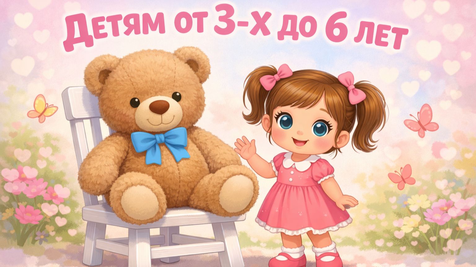 Детям от 3х-6 лет