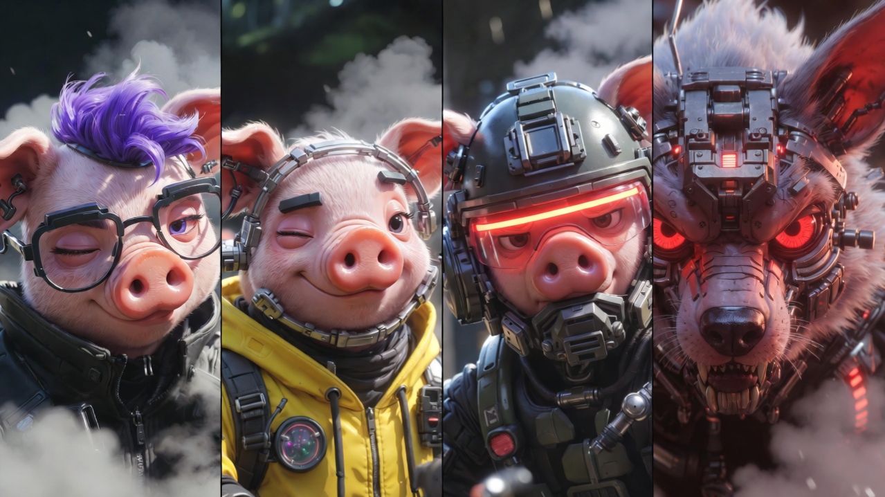 «ТРИ ПОРОСЁНКА 2.0: КИБЕР-ХАОС» 🐷💻⚡️