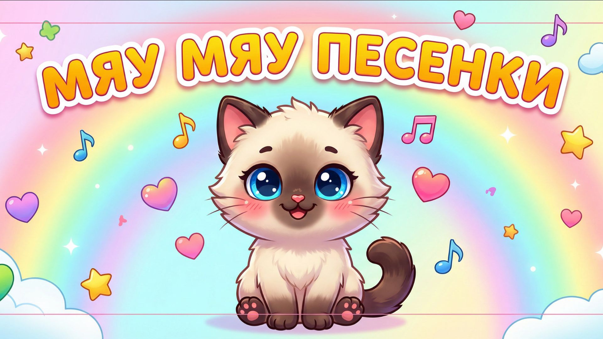 Мяу-мяу песенки с котятами