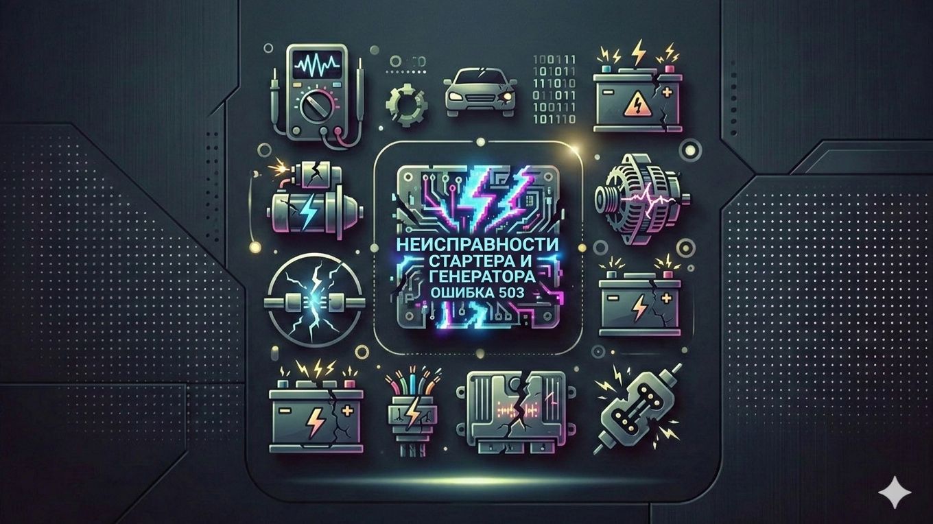 Генератор и стартер: диагностика и ремонт