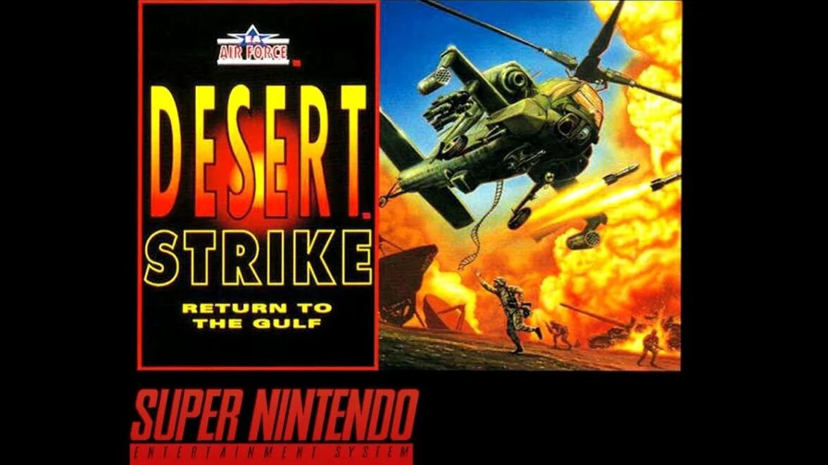 Super Nintendo (Snes) 16-bit Desert Strike Return to the Gulf Прохождение