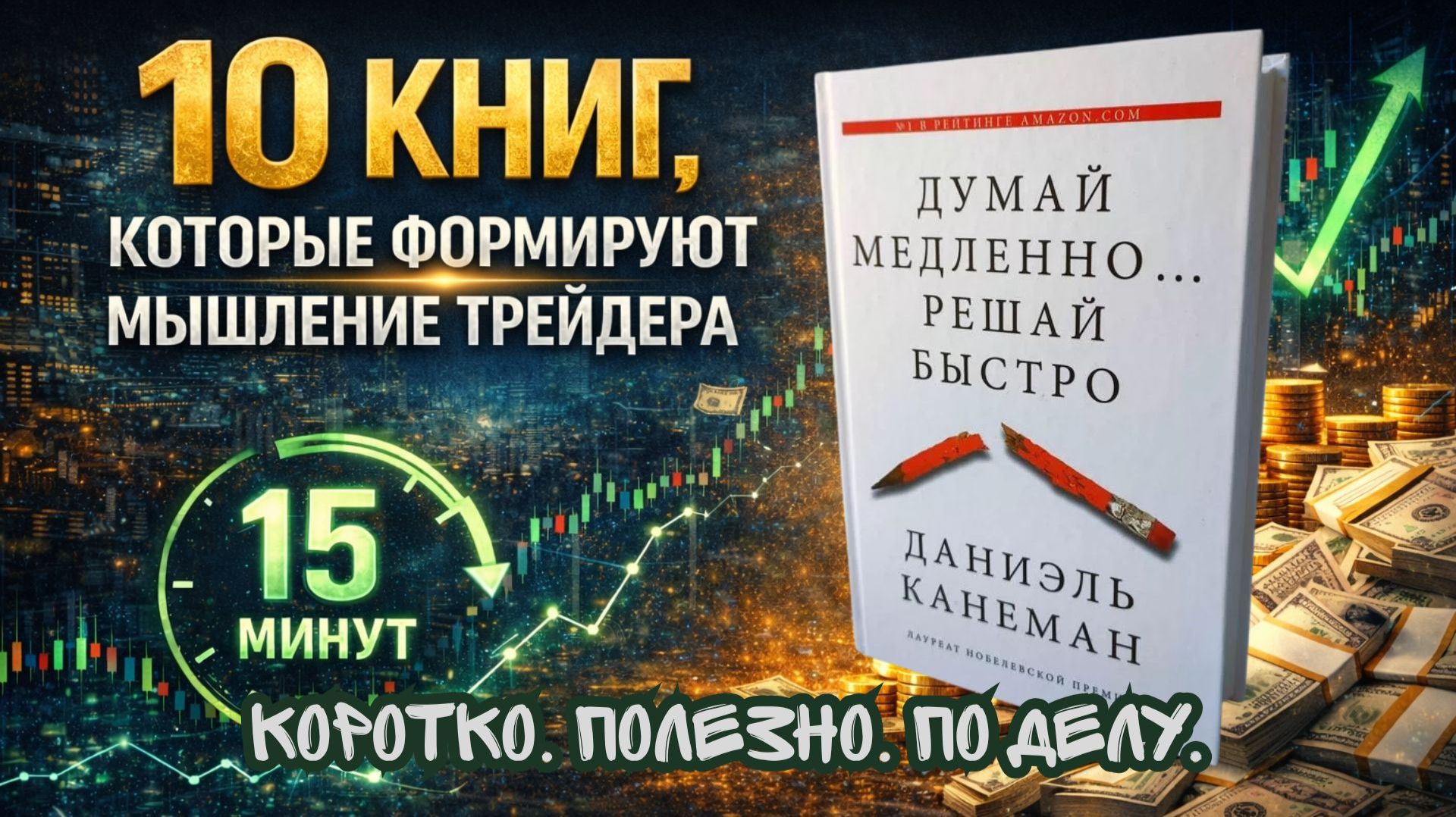 10 книг, которые формируют мышление трейдера