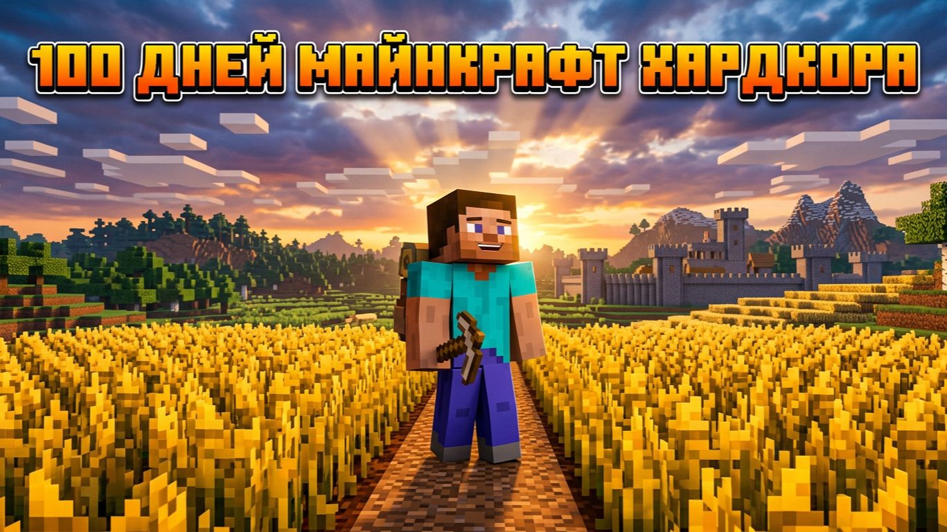 1000+ дней майнкрафт хардкора