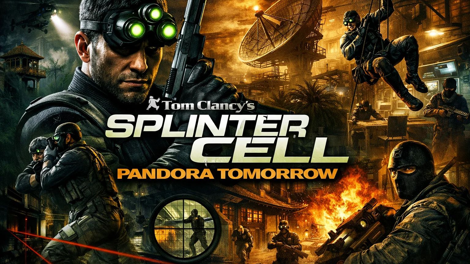 This is Tom Clancy`s Splinter Cell Pandora Tomorrow