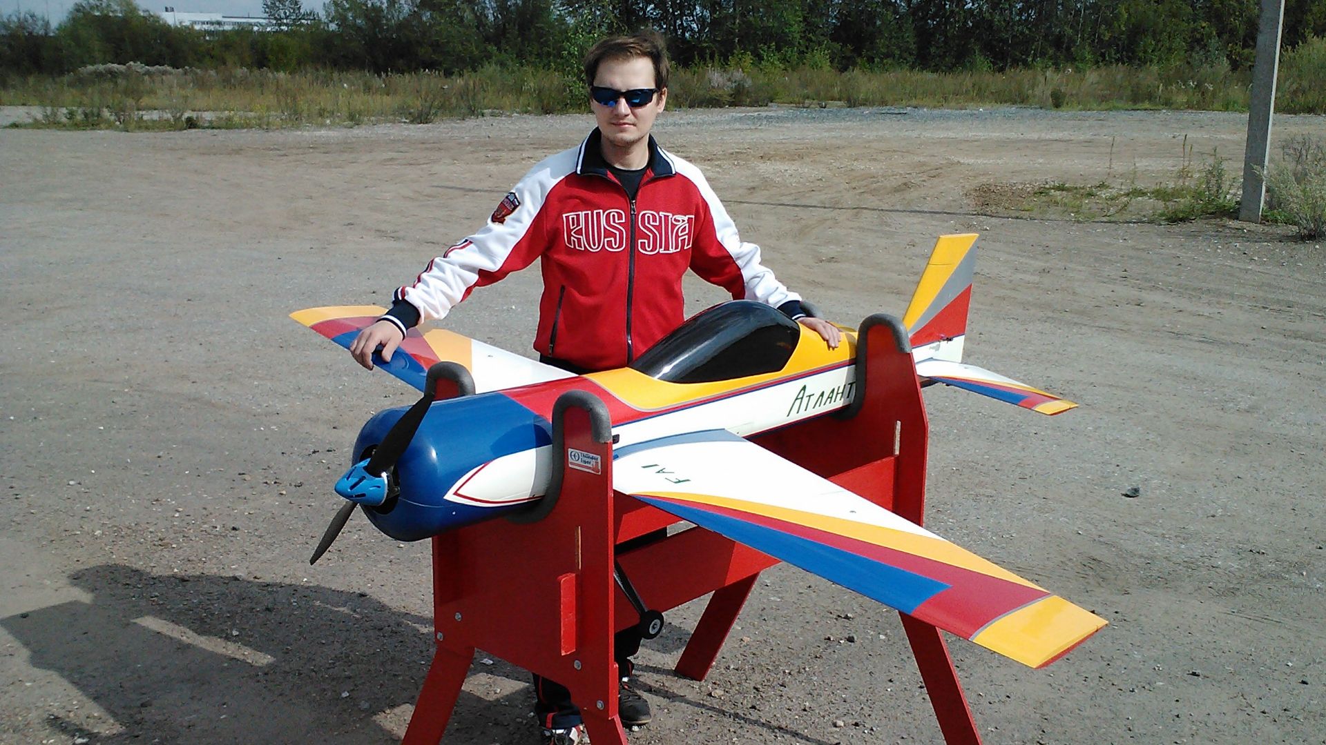 Изготовление Атлант F3A №2.
