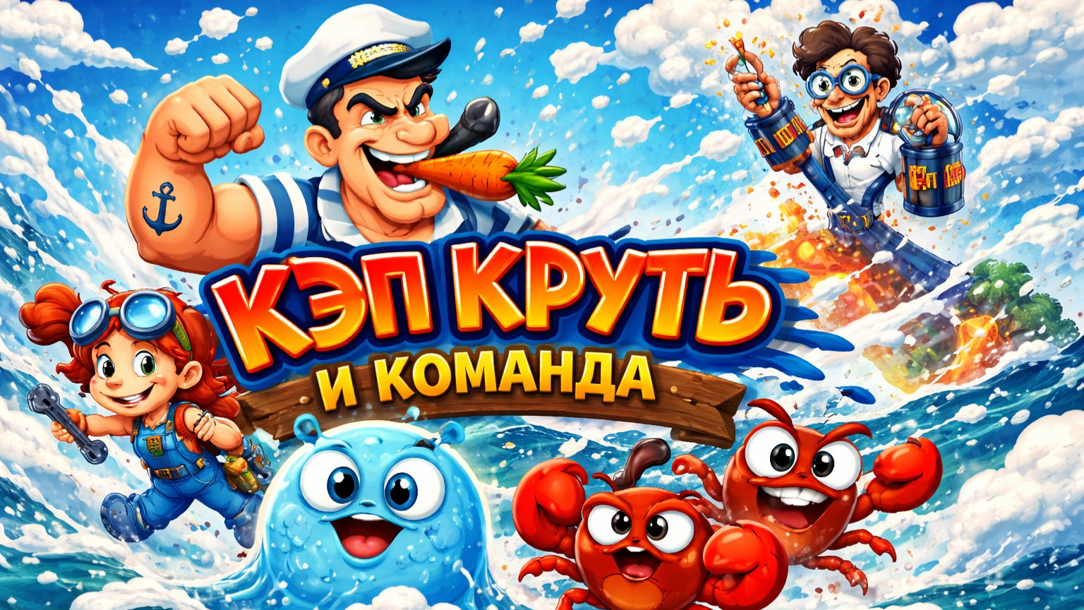 КЭП КРУТЬ И КОМАНДА  Cгенерировано с помощью GROK
