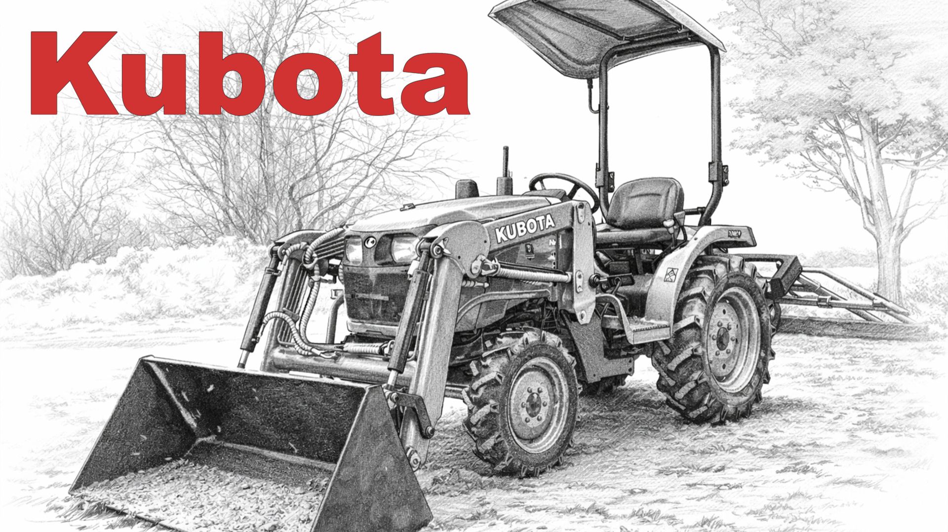 Трактора и минитракторы Kubota
